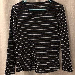 Eddie Bauer striped long sleeve